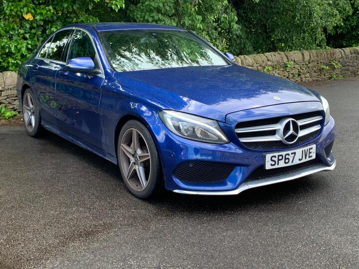 Mercedes-Benz C Class 1.6 C200d AMG Line G-Tronic+ Euro 6 (s/s) 4dr Mercedes-Benz C Class 1.6 C200d AMG Line G-Tronic+ Euro 6 (s/s) 4dr
