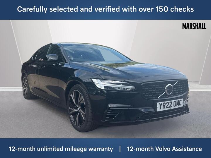 Volvo S90 2.0h T8 Recharge 11.6kWh R-Design Auto AWD Euro 6 (s/s) 4dr