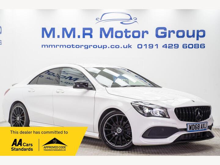 Mercedes-Benz CLA 1.6 CLA200 AMG Line Night Edition Coupe 7G-DCT Euro 6 (s/s) 4dr Mercedes-Benz CLA 1.6 CLA200 AMG Line Night Edition Coupe 7G-DCT Euro 6 (s/s) 4dr
