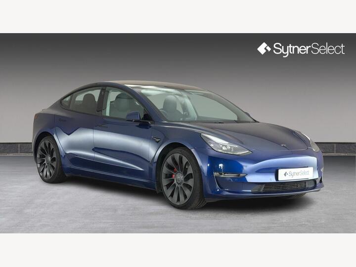 Tesla MODEL 3 (Dual Motor) Performance Auto 4WDE 4dr (Performance Upgrade)