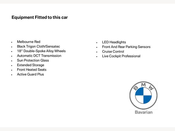 BMW 1 Series 1.5 118i M Sport (LCP) DCT Euro 6 (s/s) 5dr