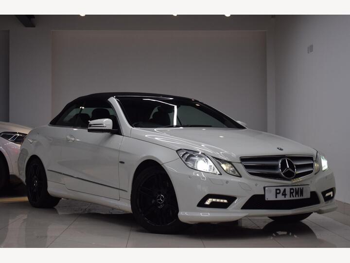 Mercedes-Benz E Class 3.0 E350 CDI V6 BlueEfficiency Sport Cabriolet G-Tronic Euro 5 2dr Mercedes-Benz E Class 3.0 E350 CDI V6 BlueEfficiency Sport Cabriolet G-Tronic Euro 5 2dr