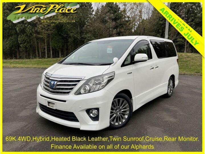Toyota ALPHARD 2.4 Hybrid 4WD,SR C Package (Executive Seat),Auto, 7Seats, 69K. + FINANCE A