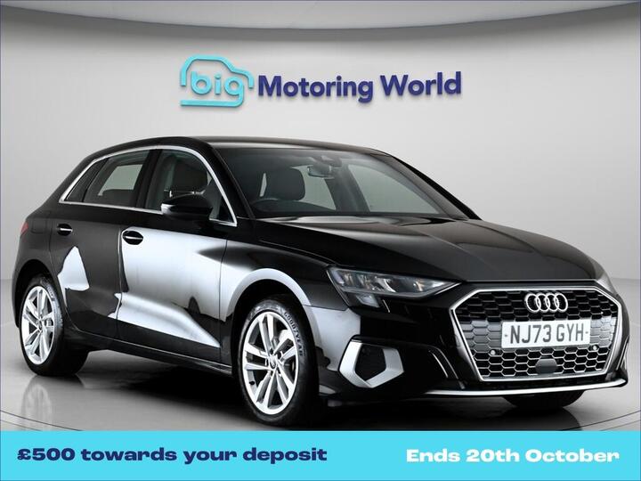 Audi A3 1.4 TFSIe 40 Sport Sportback S Tronic Euro 6 (s/s) 5dr 13kWh