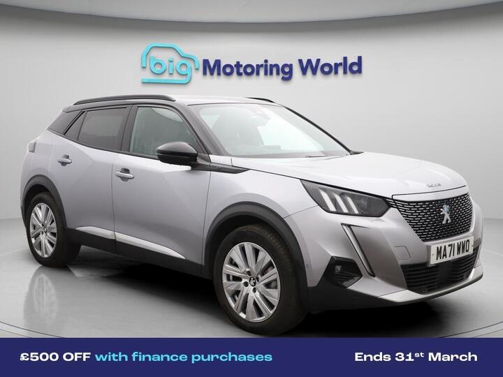 Peugeot E-2008 50kWh GT Premium Auto 5dr