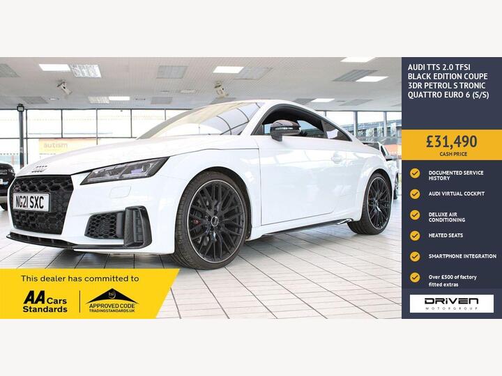 Audi TTS 2.0 TFSI Black Edition S Tronic Quattro Euro 6 (s/s) 3dr