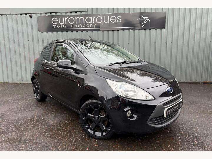 Ford Ka 1.2 Zetec Black Edition Euro 6 (s/s) 3dr