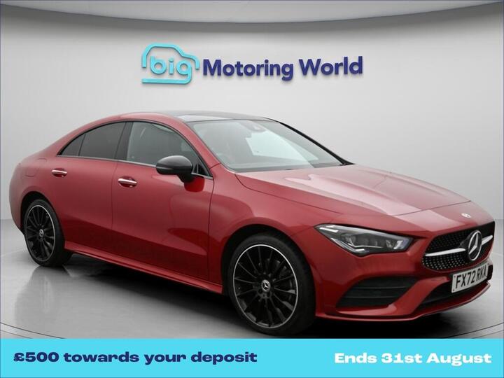 Mercedes-Benz CLA 1.3 CLA250e 15.6kWh AMG Line Night Edition (Premium Plus) Coupe 8G-DCT Euro 6 (s/s) 4dr