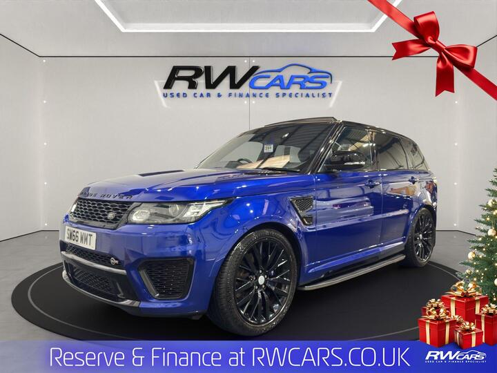 Land Rover RANGE ROVER SPORT 5.0 V8 SVR Auto 4WD Euro 6 (s/s) 5dr