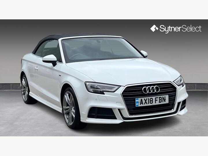 Audi A3 Cabriolet 1.5 TFSI CoD S Line S Tronic Euro 6 (s/s) 2dr Audi A3 Cabriolet 1.5 TFSI CoD S Line S Tronic Euro 6 (s/s) 2dr