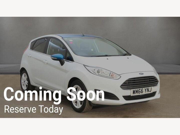 Ford Fiesta 1.0T EcoBoost Zetec White Edition Euro 6 (s/s) 5dr