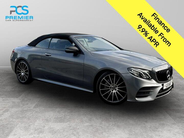 Mercedes-Benz E Class 2.0 E220d AMG Line (Premium) Cabriolet G-Tronic+ Euro 6 (s/s) 2dr Mercedes-Benz E Class 2.0 E220d AMG Line (Premium) Cabriolet G-Tronic+ Euro 6 (s/s) 2dr
