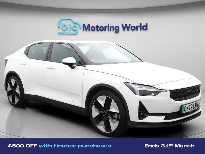 Polestar Polestar 2 Dual Motor 78kWh Long Range Fastback Auto 4WDE 5dr