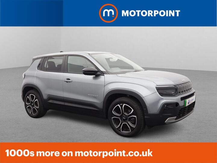 Jeep Avenger 54kWh E-Summit Auto 5dr Jeep Avenger 54kWh E-Summit Auto 5dr