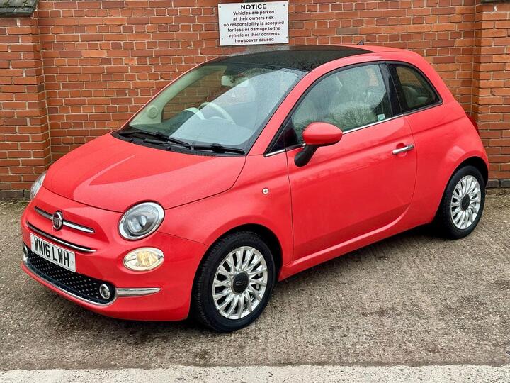 Fiat 500 1.2 Lounge Euro 6 (s/s) 3dr