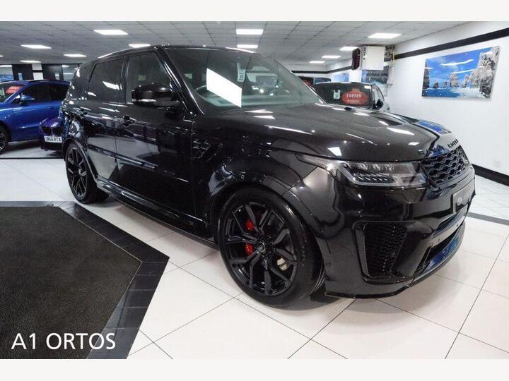 Land Rover RANGE ROVER SPORT 5.0 P575 V8 SVR Auto 4WD Euro 6 (s/s) 5dr