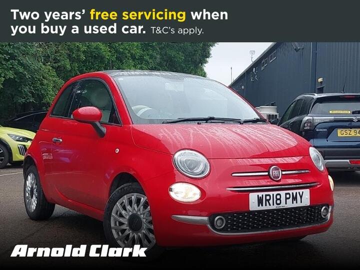 Fiat 500 1.2 Lounge Euro 6 (s/s) 3dr