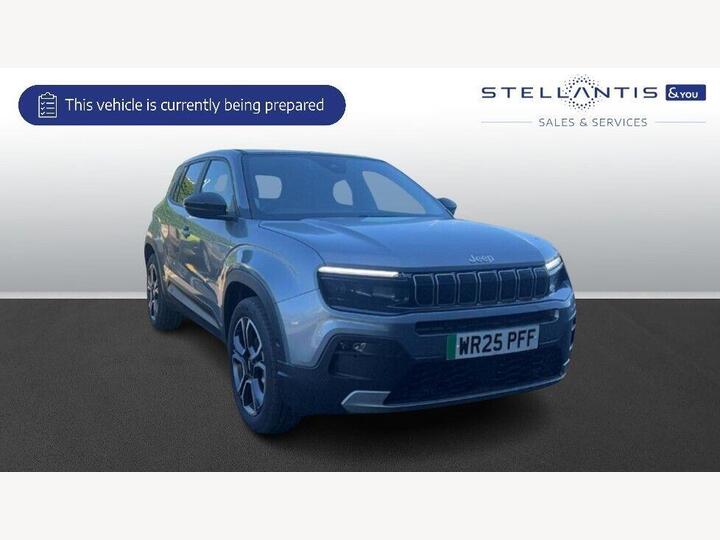 Jeep Avenger 54kWh E-Summit Auto 5dr Jeep Avenger 54kWh E-Summit Auto 5dr