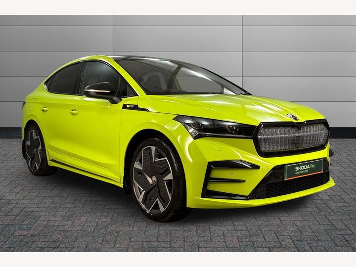 Skoda Enyaq Iv IV 82kWh VRS Coupe Auto 4WD 5dr (DC135kW)