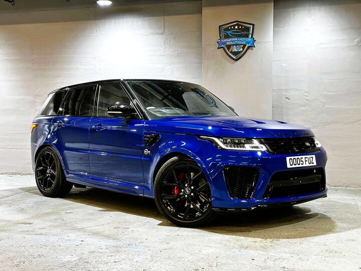 Land Rover RANGE ROVER SPORT 5.0 P575 V8 SVR Auto 4WD Euro 6 (s/s) 5dr Land Rover RANGE ROVER SPORT 5.0 P575 V8 SVR Auto 4WD Euro 6 (s/s) 5dr