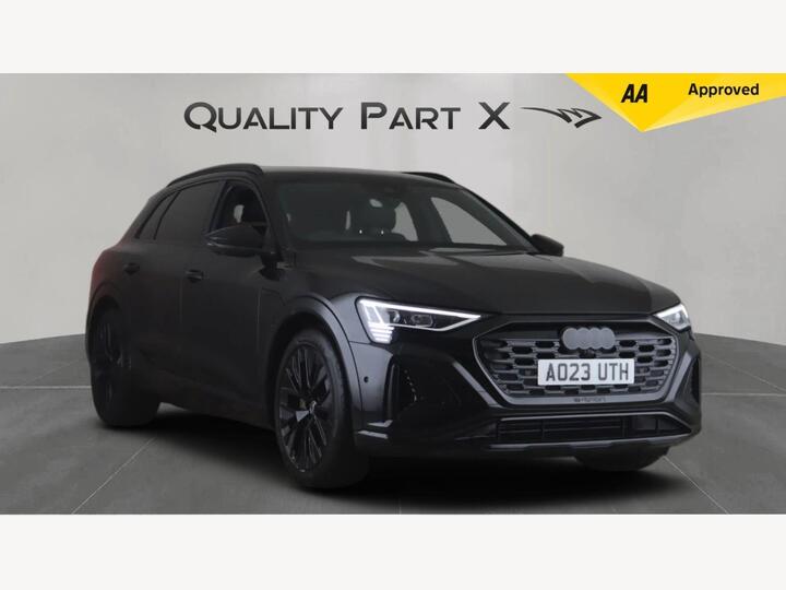 Audi Q8 E-tron 55 Black Edition Auto Quattro 5dr 114kWh (11kW Charger)