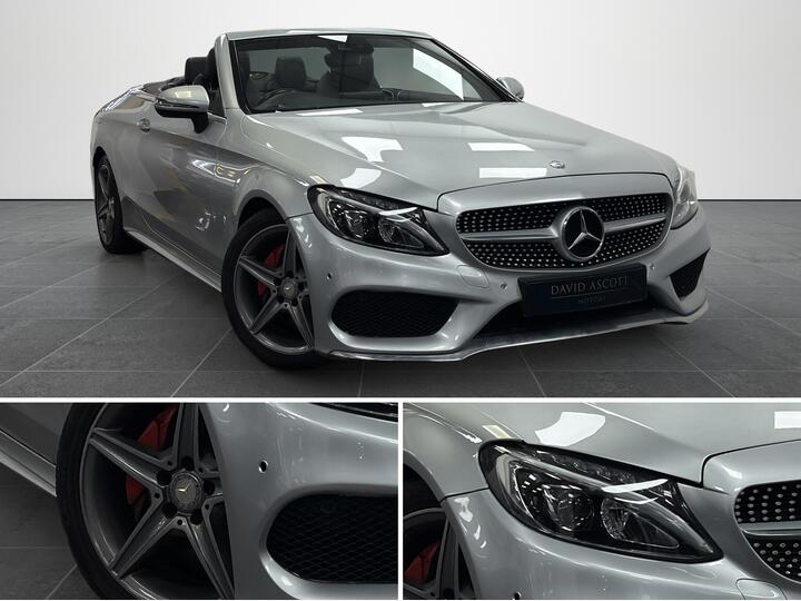 Mercedes-Benz C Class 2.1 C220d AMG Line (Premium Plus) Cabriolet G-Tronic+ Euro 6 (s/s) 2dr