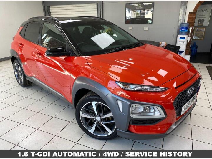 Hyundai KONA 1.6 T-GDi Blue Drive Premium GT DCT 4WD Euro 6 (s/s) 5dr