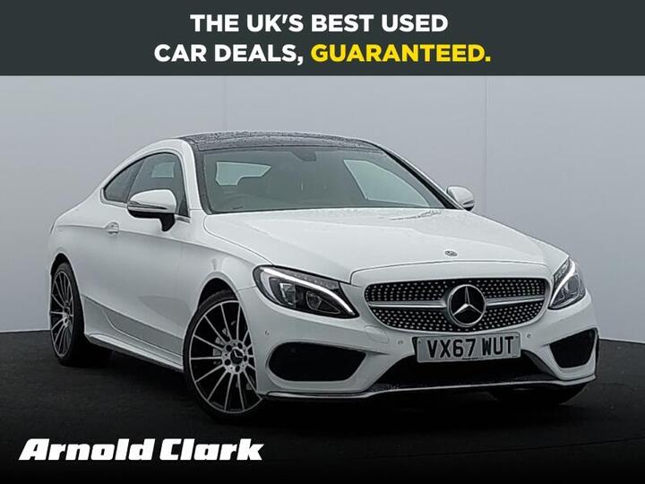 Mercedes-Benz C Class 2.0 C200 AMG Line (Premium) G-Tronic+ Euro 6 (s/s) 2dr