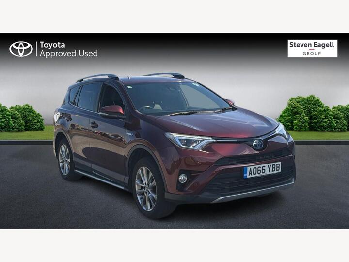 Toyota RAV4 2.5 VVT-h Excel CVT 4WD Euro 6 (s/s) 5dr (Safety Sense, Nav) Toyota RAV4 2.5 VVT-h Excel CVT 4WD Euro 6 (s/s) 5dr (Safety Sense, Nav)