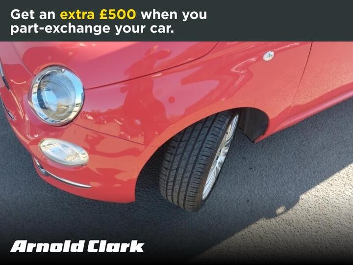 Fiat 500 1.2 Lounge Euro 6 (s/s) 3dr