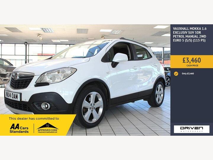 Vauxhall MOKKA 1.6 Exclusiv 2WD Euro 5 (s/s) 5dr