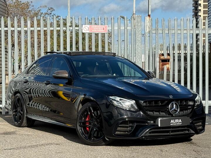 Mercedes-Benz E Class 4.0 E63 V8 BiTurbo AMG S SpdS MCT 4MATIC+ Euro 6 (s/s) 4dr Mercedes-Benz E Class 4.0 E63 V8 BiTurbo AMG S SpdS MCT 4MATIC+ Euro 6 (s/s) 4dr