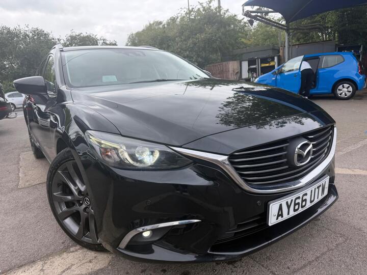 Mazda Mazda6 2.2 SKYACTIV-D Sport Nav Tourer Euro 6 (s/s) 5dr Mazda Mazda6 2.2 SKYACTIV-D Sport Nav Tourer Euro 6 (s/s) 5dr