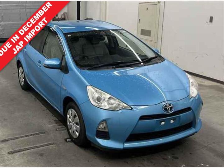 Toyota AQUA 1.5 Automatic Petrol Hybrid Blue 5dr SUPER LOW MILEAGE/ 12 MONTHS MOT