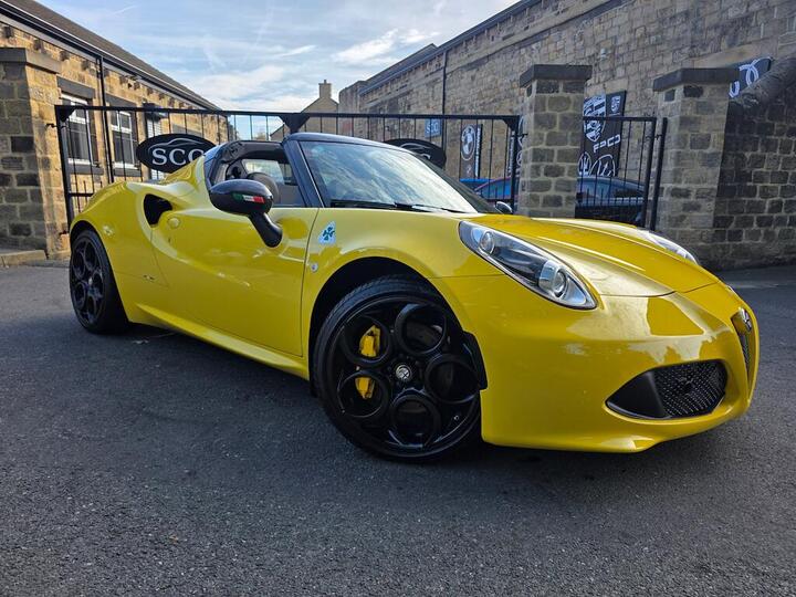 Alfa Romeo 4C 1750 TBi 50th Anniversary Spider TCT Euro 6 2dr Alfa Romeo 4C 1750 TBi 50th Anniversary Spider TCT Euro 6 2dr