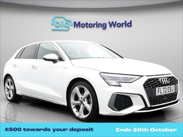 Audi A3 1.5 TFSI 35 S Line Sportback S Tronic Euro 6 (s/s) 5dr