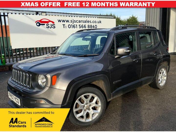 Jeep RENEGADE 1.4T MultiAirII Longitude DDCT Euro 6 (s/s) 5dr Jeep RENEGADE 1.4T MultiAirII Longitude DDCT Euro 6 (s/s) 5dr