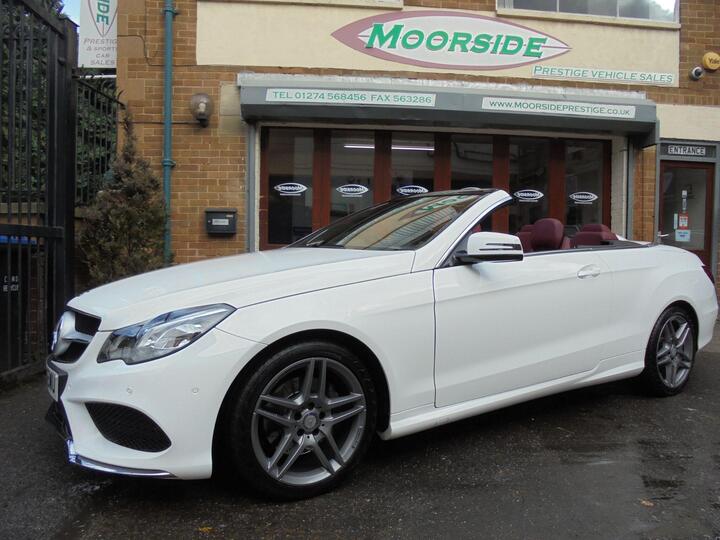 Mercedes-Benz E Class 2.1 E220 CDI AMG Sport Cabriolet G-Tronic+ Euro 5 (s/s) 2dr Mercedes-Benz E Class 2.1 E220 CDI AMG Sport Cabriolet G-Tronic+ Euro 5 (s/s) 2dr