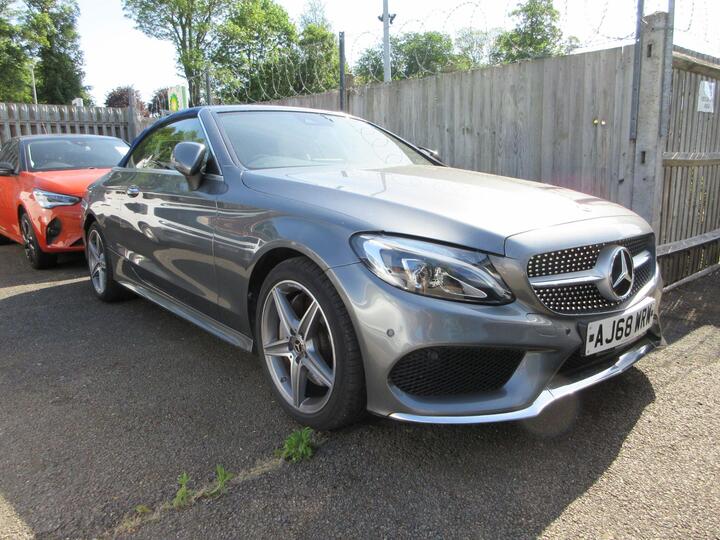 Mercedes-Benz C Class 2.1 C250d AMG Line (Premium Plus) Cabriolet G-Tronic+ Euro 6 (s/s) 2dr