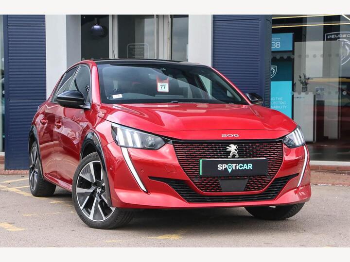 Peugeot E-208 50kWh GT Auto 5dr (7kW Charger)