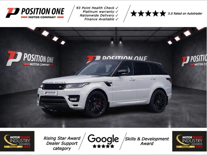 Land Rover Range Rover Sport 5.0 V8 Autobiography Dynamic Auto 4WD Euro 6 (s/s) 5dr Land Rover Range Rover Sport 5.0 V8 Autobiography Dynamic Auto 4WD Euro 6 (s/s) 5dr