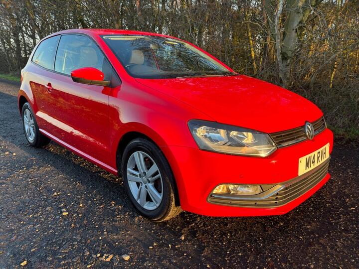 Volkswagen Polo 1.0 BlueMotion Tech Match Euro 6 (s/s) 3dr Volkswagen Polo 1.0 BlueMotion Tech Match Euro 6 (s/s) 3dr