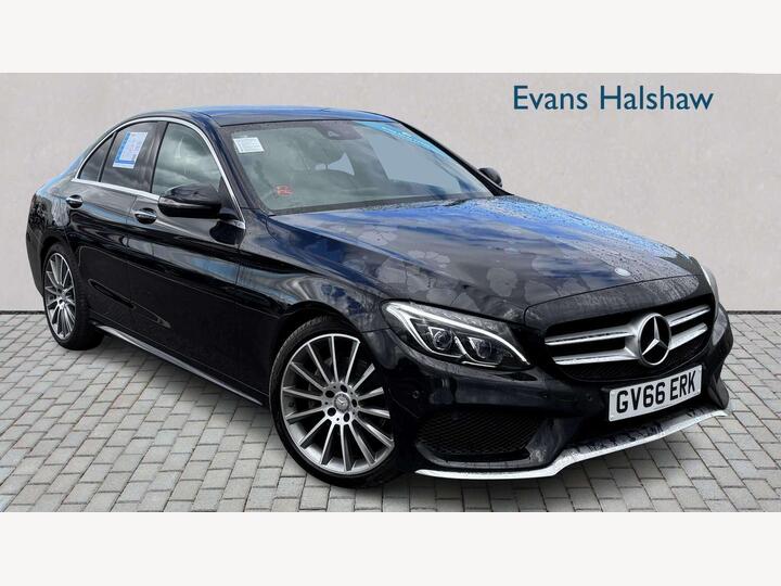 Mercedes-Benz C-Class Saloon (2050) 2.1 C220d AMG Line (Premium) 7G-Tronic+ Euro 6 (s/s) 4dr Mercedes-Benz C-Class Saloon (2050) 2.1 C220d AMG Line (Premium) 7G-Tronic+ Euro 6 (s/s) 4dr