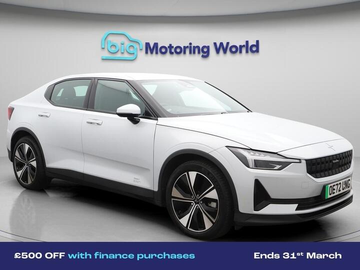 Polestar Polestar 2 Single Motor 78kWh Long Range Fastback Auto FWD 5dr