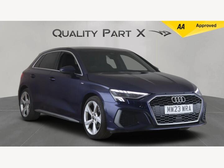 Audi A3 1.0 TFSI 30 S Line Sportback S Tronic Euro 6 (s/s) 5dr