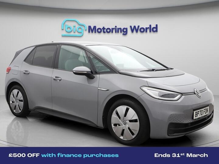 Volkswagen ID.3 Pro Performance 58kWh Style Auto 5dr