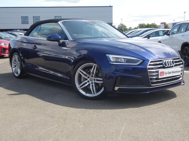 Audi A5 Cabriolet 2.0 TFSI 45 S Line S Tronic Quattro Euro 6 (s/s) 2dr