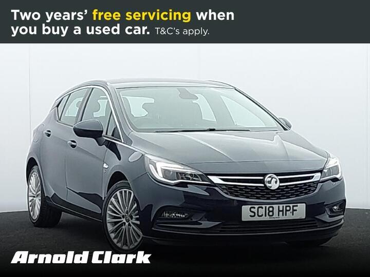 Vauxhall Astra 1.4i Turbo Elite Nav Euro 6 5dr
