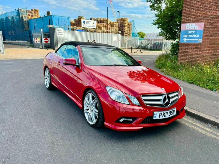 Mercedes-Benz E Class 3.0 E350 CDI V6 BlueEfficiency Sport Cabriolet G-Tronic Euro 5 2dr