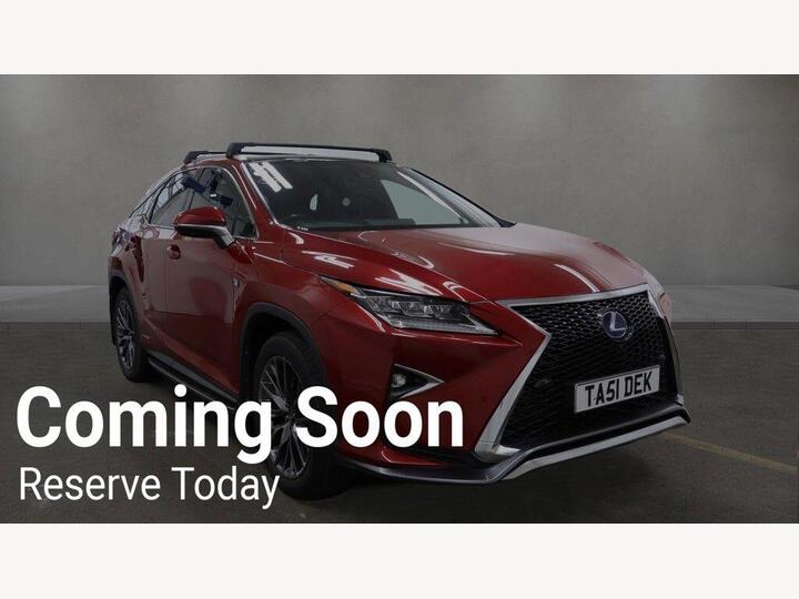 Lexus RX 3.5 450h V6 F Sport CVT 4WD Euro 6 (s/s) 5dr